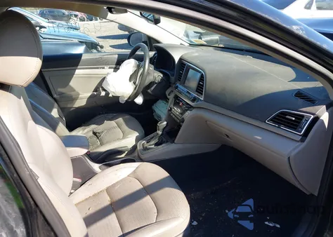 2018 Hyundai Elantra Limited из США, поврежденный, VIN KMHD84LF1JU492156